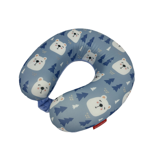 Kids Size Colorful Memory Foam U Shaped Travel Neck Pillow