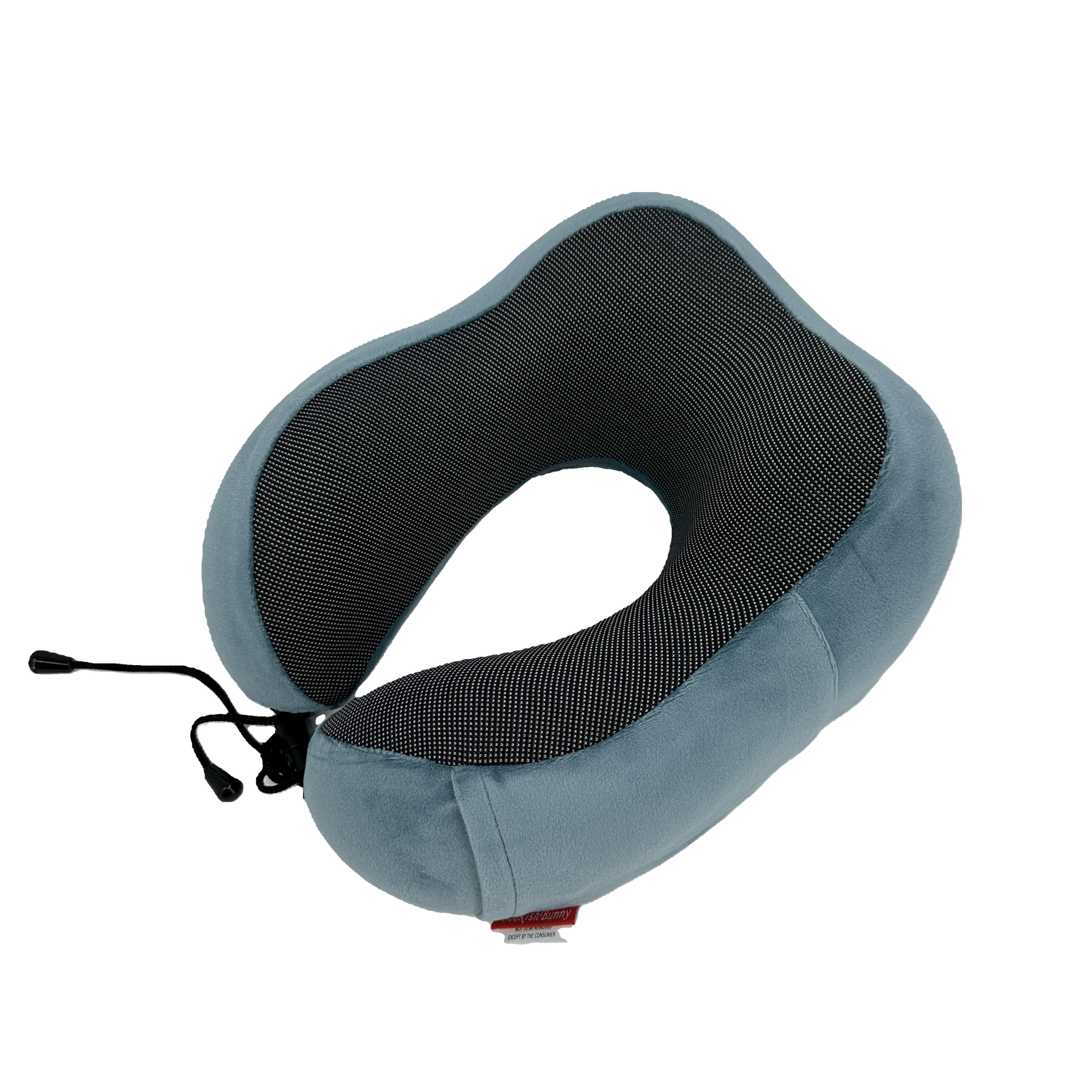 Memory Foam Two Tone Neck Pillow with Breathable Magnetic Therapy Cover