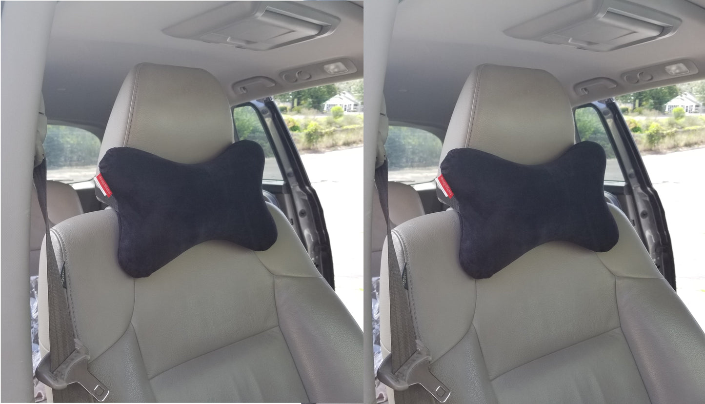 2 packs Memory Foam Dog Bone Shaped Pillow
