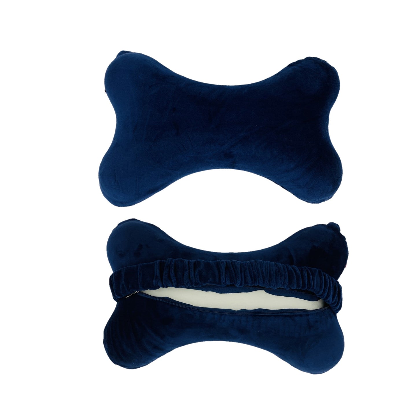 2 packs Soft Memory Foam Bone Shaped Pillow